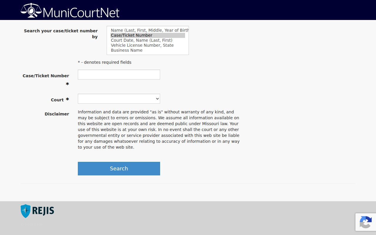 Ballwin residents directory MuniCourt case search route