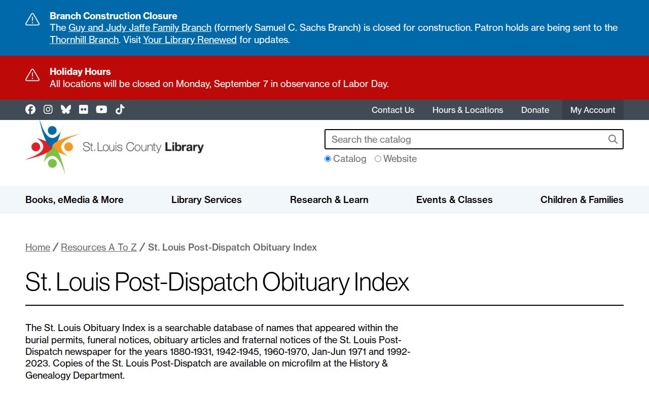 Ballwin directory companion search in the Post-Dispatch obituary index