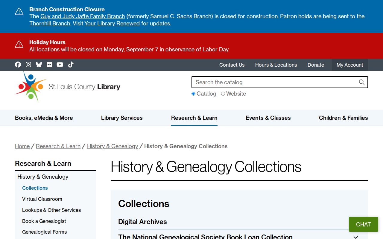 Ballwin directory research in the St. Louis County Library genealogy collection